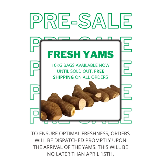Fresh Yams -10kg bag
