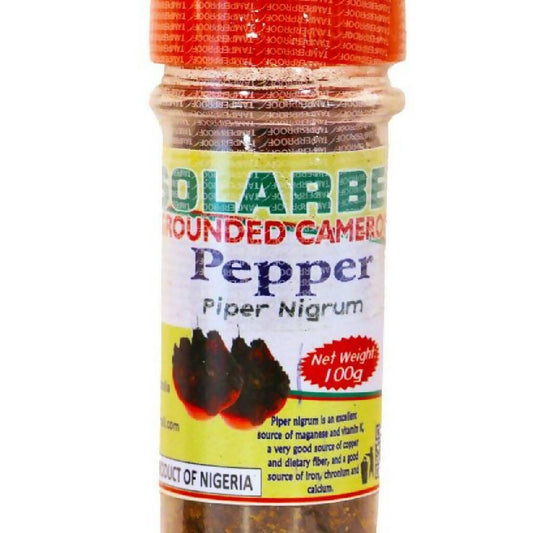Carton of Solarben ground Cameroon pepper (100g x 10)