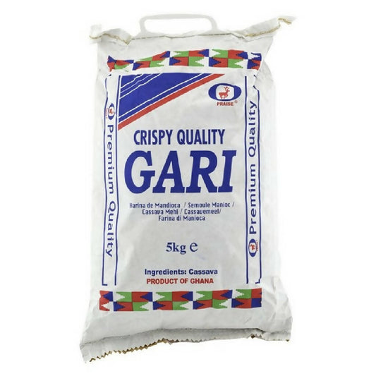Carton of Praise Crispy Gari White (5kg x 4)