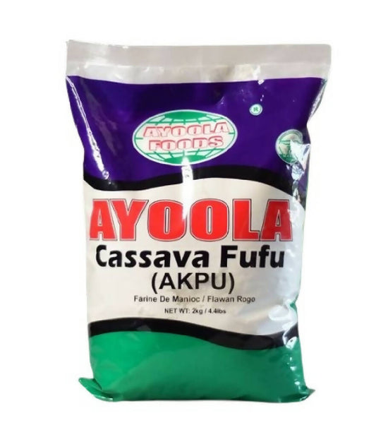 Ayoola Cassava fufu Akpu 2kg