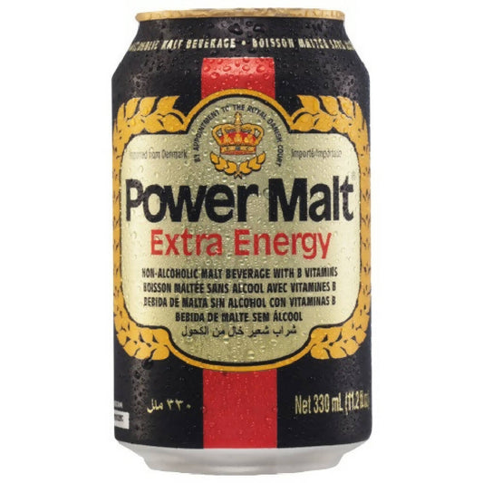 Carton of Powermalt Extra Energy Can (330ml 6 pack x 4)