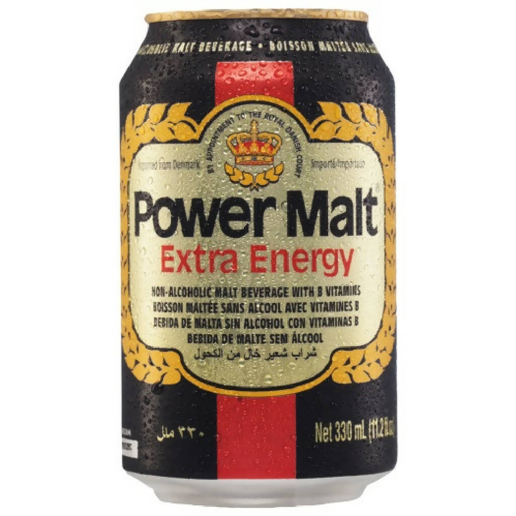 Carton of Powermalt Extra Energy Can (330ml 6 pack x 4)