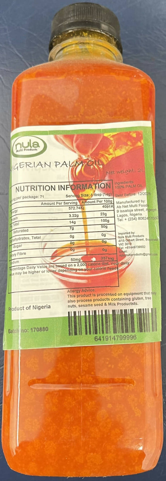 Nigeria Palm Oil