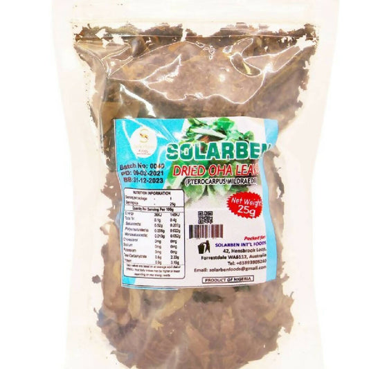 Carton of Solarben Dried Oha (African Rosewood) leaf (30g x 12)