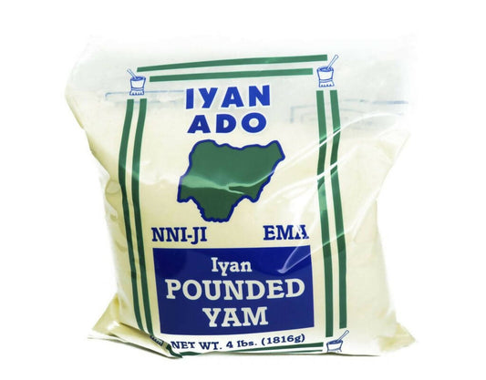Carton of Iyan Ado poundo yam (1.8kg x 10)