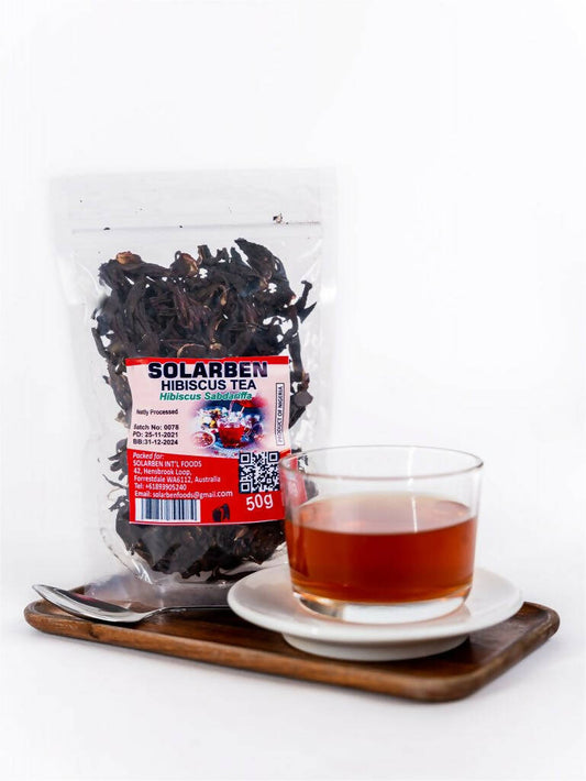 Carton of Solarben Dried Hibiscus Tea (50g x 10)