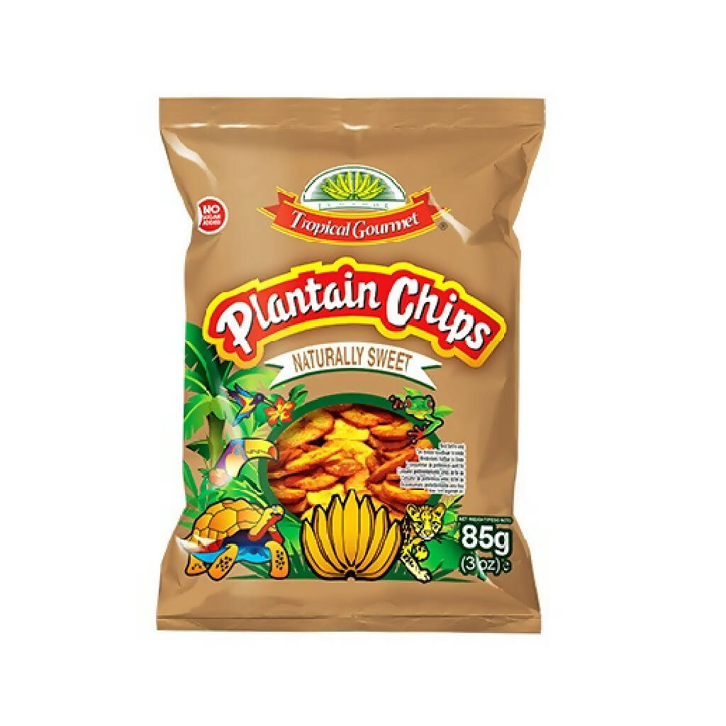 Carton of TG Sweet Plantain Chips (85g x 20)